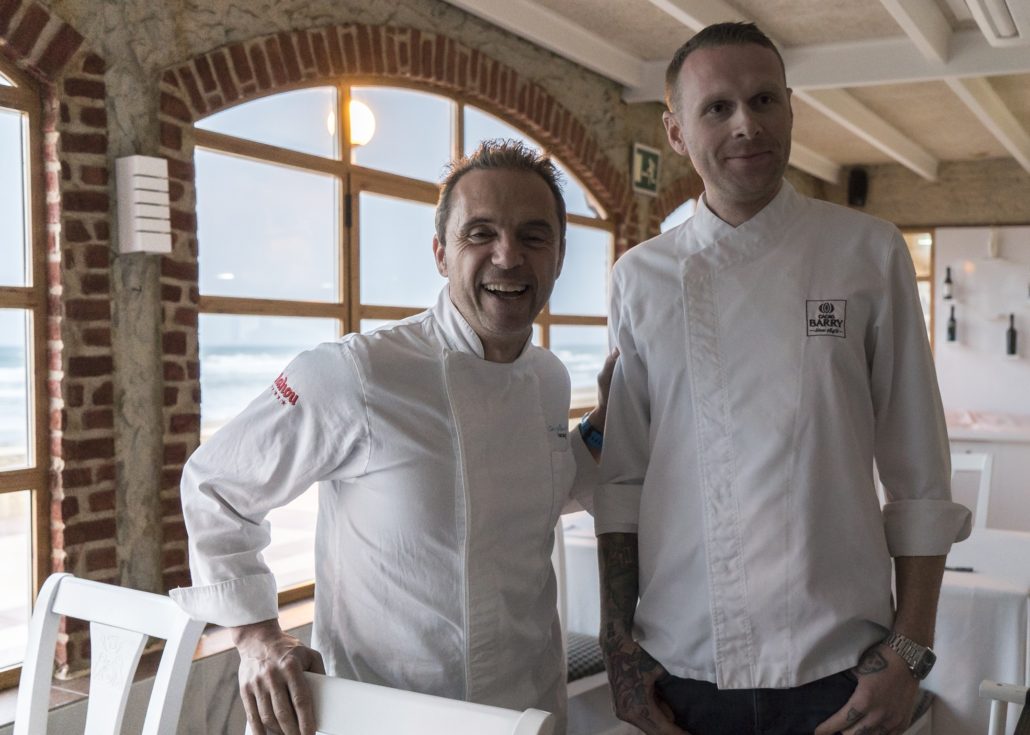 Manuel Alonso y Ryan Stover de NY en el Valencia Culinary Meeting